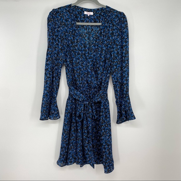 Parker Amanda Floral Silk Blend Dress - Picture 2 of 9